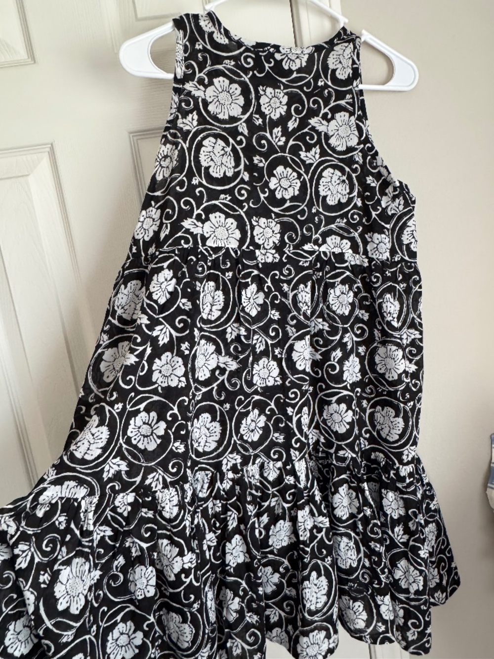 NEW (NWOT) EMERSON FRY, HAND BLOCK PRINTED SLEEVELESS SUMMER DRESS